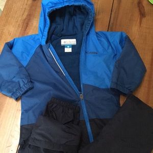 Columbia snow suit